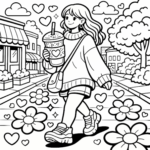 346 Prompts for Cozy Girl Coloring Books Review