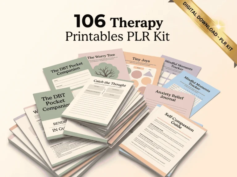 Therapy Printables PLR Kit Review
